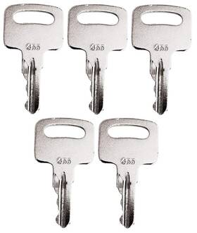 104466 Brand A.a 5 Pack Keys For Genie Skyjack Snorkel Terex Vermeer Upright Lifts