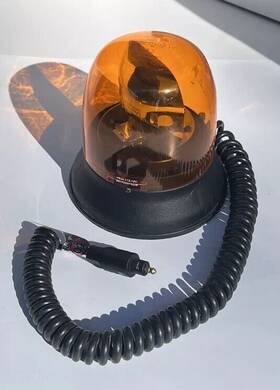 035362 Britax Amber Rotating Strobe Lamp E11 65 Magnetic Bottom A1 50/80 Mph Max