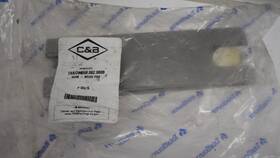 058.062.0000 C&b Lot Of 6 Wear Pad Shims 170mm L For Mounted Forklifts Set