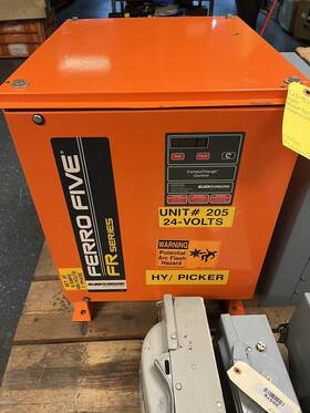 Fr12ce550m C&d Ferro Five Fr Ser Forklift Battery Charger 12 Cell 24vdc 95a 1ph