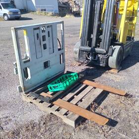 35e-ppb-339 Cascade 35-ppb-329 Push / Pull Fork Front From Hyster E50xn-33 Forklift