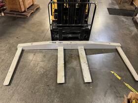 55c-ffs-67336 Cascade Fixed Forklift Spreader 111 Inch X 42