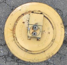 646249 Cascade Spring Style L/h Hose Reel #646249 14.5 Inch D