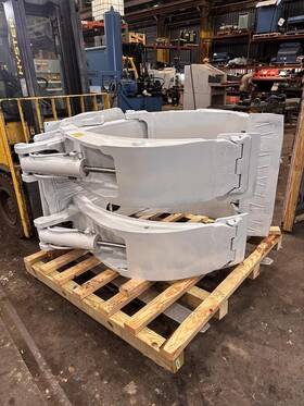 90f-rds-112 Cascade 72 Inch Model Paper Roll Clamp