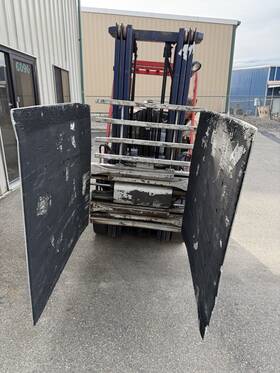 R25d-ccs-35a Cascade 48 Inch Forklift Carton Bale Clamp Attachment 2500lb Max
