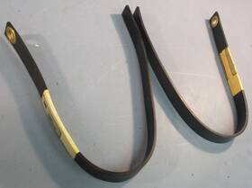 0324320 Cat Grounding Straps 25 In Length 0.50 Bore 1.04 Width Lot Of 2