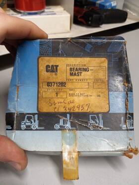 0371202 Cat Forklift Mast Roller Bearing