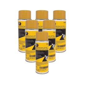 590-0196 Cat Six Cans Genuine Caterpillar Aerosol Spray Paint Yellow 12 Oz