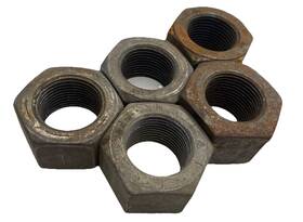 1a-1935 Caterpillar Cat 1a1935 Used Lot Of 5 Or For Forklift Nut Full 1 Inch -14 Grade 8