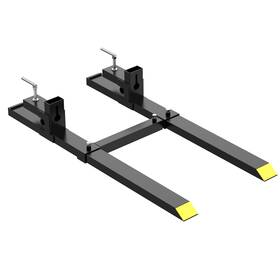 Hcj-43-1500-w Cheinauto 43 Inch 1500 Lbs Pallet Forks Clamp On Tractor Bucket
