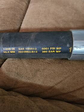 Iso3682-r12 Chf Hydralic Hose For A Big Truck Or Equipment