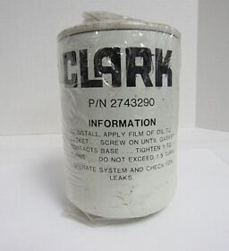2743290 Clark Forklift Oil Filter