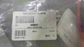 8088321 Clark New Oem Forklift Positive Battery Cable Part #