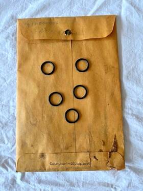 91f000006 Clark Parts O-ring Lot Of 5
