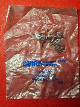 993372 Clark Forklift Spring Set - Lot Of 4 Springs Made In The Usa New