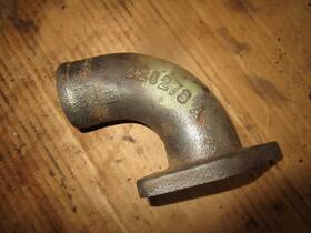 220278a Clark D155a Forklift Waukesha D-155-a Used Water Neck Elbow Pipe Casting