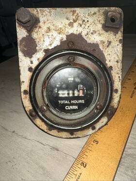 M11c45 Clark Hour Gauge Forklift Hobbs #m11c45 12 Volts D.c