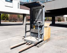 Op15 Clark Orderpicker Counterbalanced Electric Forklift As-is