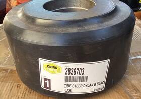 Cl2836703 Clark Parts 2836703 Steer Tire Dylan B Black Poly Forklift Wheel 9.00x5.00 Lw