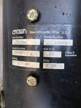 020366 Crown Drive Motor Rebuilt