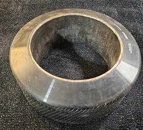 310069-243-04 Crown Qty 1 Polyurethane Compound 243 Forklift Tire 18x7x12.125