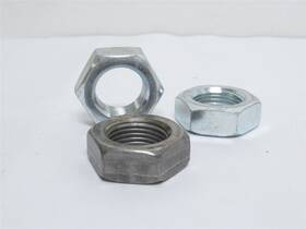 60021-095 Crown 239281 Old-stock Lot-3 Hex Jam Nut 1-12 Gr2 Z/p