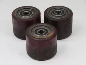 T261807 Crown 6305rs Lot Of 3 Wheel Assy