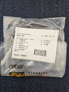 065207 Crown Integrity Parts Oil Seal Fits Lift Trucks