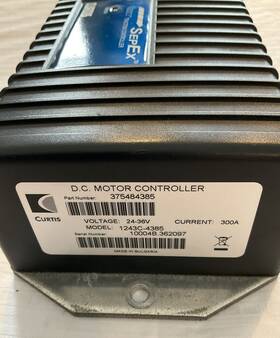 1243c-4385 Curtis Forklift Used 24-36volt 300 Amp Sepex Traction Controller