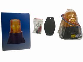 D Mart Parts 62494a Universal Strobe Light Bacon Forklift Emergency Warning Lamp Amber