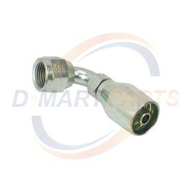 74535 D Mart Parts Fitting Propane #6 Hose X 90 3/8 Sae Connector Lpg Forklift
