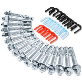 Datanly-jia-part0860 Datanly 46 Pcs Lift Install Kit Car Installation Including 3/4 Inch X 5