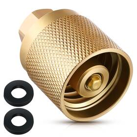 Jia-datanly-0949 Datanly 1 Pack Forklift Connector Female Replacement For 7141f Gold Black