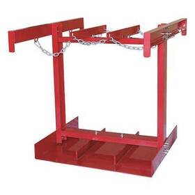 10u481 Dayton Cylinder Caddy Forklift Red