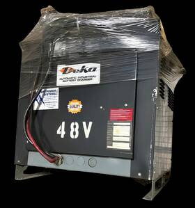 601-750ah Deka 24c3-750 48v Forklift Battery Charger 145a 208/240/480v 3 Phase