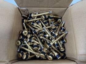 Vs-572-f-19 Dill Air Controls Box Of 100 Vs-572-f19 Metal Clamp-in Tire Valve Stems 31 Degree Bend