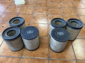 P181105 Donaldson Lot Of Three Air Filter Primary Round