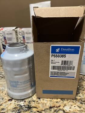 P550385 Donaldson New Fuel Filter Water Separator Part #