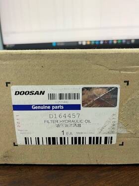D164457 Doosan D20s-5 Genuine Oem Hydraulic Oil Filter For Forklift