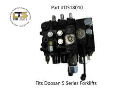 D518010 Doosan Used 3 Way Hydraulic Control Valve Fits -5 Series Forklift