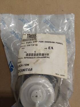 Trk006 Doosan Forklift Fuel Cap