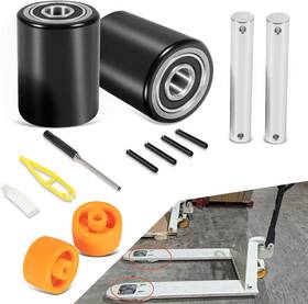 Drqp1695 Dr-auto For Crown Pth50 Pallet Jack Front Load Wheels Replacement Kit