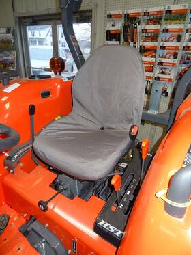 Ku20-c8 Durafit Seat Covers Ku20 C8 Kubota Tractors Mx4800 Mx5000 Mx5200 Gray