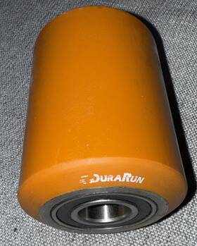 Gw2365-a Durarun Poly Load Wheel Assembly 95a 3-1/4 Inch X 4-1/2 Forklift