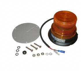 Sy87297 Ecco Safety Universal Light - Strobe Amber 12-80vdc