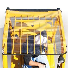 Eevelle 692089366544 Eev-fs Forkshield Series Clear Forklift Cover - Standard