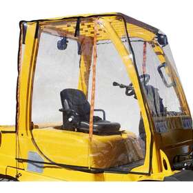 Eev-atr1 Eevelle Atrium By Universal Clear Forklift Cab Enclosure Cover Windshield Canopy