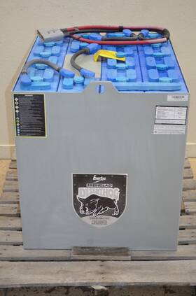 E125d-17 Enersys New Ironclad Deserthog 1000ah Forklift Battery 18 Cell 36 Volt