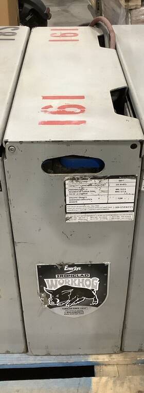 E85-7 Enersys Ironclad Workhog 24v Forklift Battery 255ah 10.0-12.7a