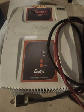 El1-12-875 Enersys Forklift Battery Charger 1 Phase 12 Cells 24 Volt